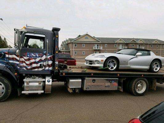 We even haul Vipers!