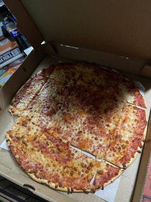 Medium cheese pizza