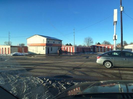 This is the safer public storage across the street.