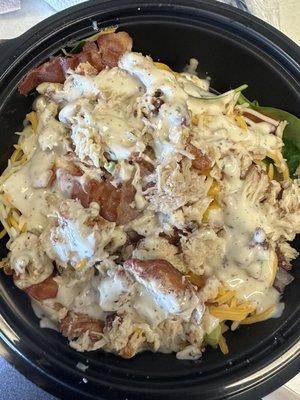 Chicken & Bacon Ranch Salad