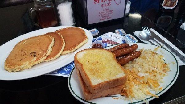 Best blueberry pancakes in the world!