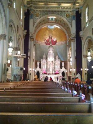 Interior of Sts. Peter and Paul