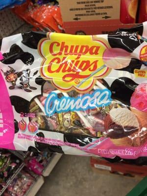 Chupa Chups!!! I've been looking for these everywhere! Thanks, Dollar Tree!