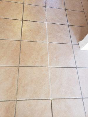 Grout cleaning.  Call for a free demo.  915 667-9682