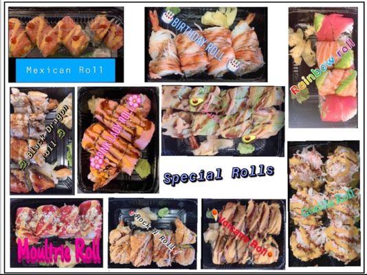 The special rolls