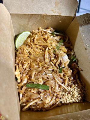 Pad Thai - Delicious!! Definitely some of my absolute favorite Thai food around town. Decently priced for the portion size.