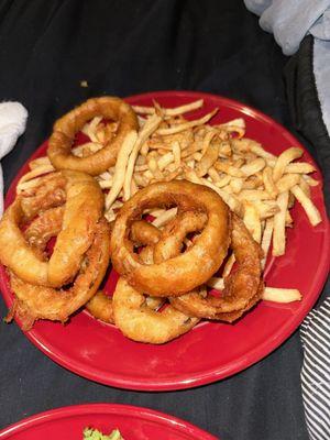 Homemade onion rings 11/10!