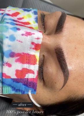 After Powder Brows