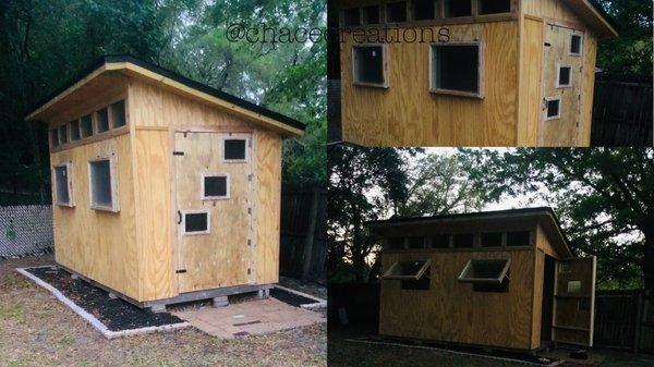 Shed in progress, renovations