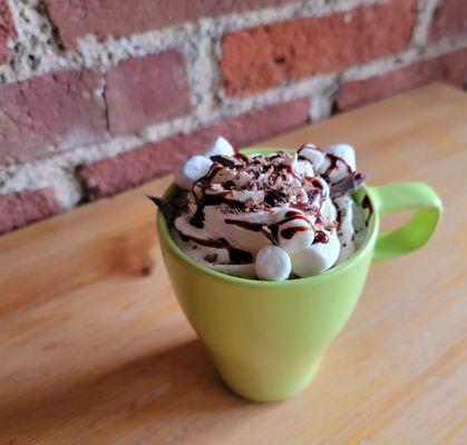 house made hot chocolate