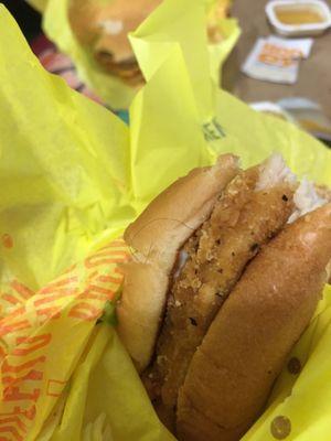 Found a HAIR in my McChicken!