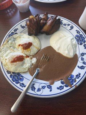 Salvadorean breakfast