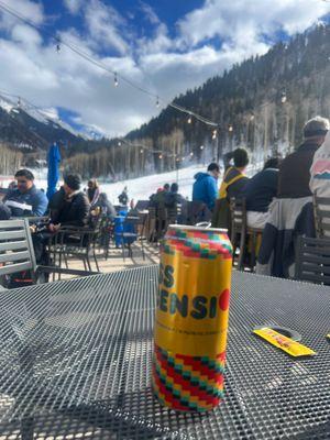 Apres ski beer!