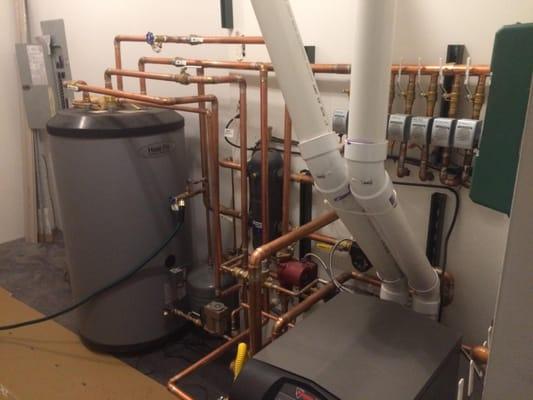 These are additional pictures from the boiler install we recently completed in Westminster...