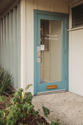 Marie Bowser Acupuncture entryway