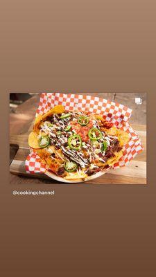 Nacho that was featured on FoodTruck Face off at Rosehill Beer Garden