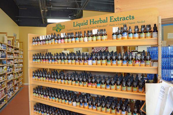 Liquid herbal extracts and tinctures