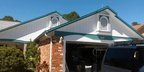 Complete exterior painting in Casselberry Florida. This job also entailed stucco & carpentry repairs. Another satisfied customer