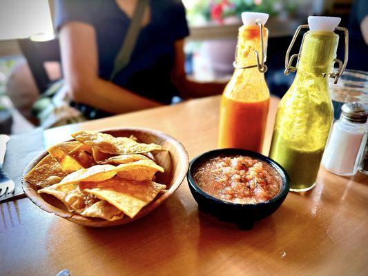 Salsa and Chips