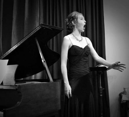 Voice Teacher Rebecca Stuhlbarg, performing in 2012