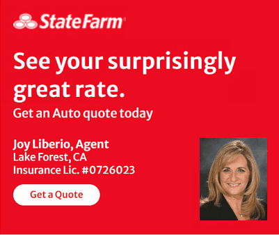 Looking for Auto Insurance in Lake Forest? Get a Free Quote from the #1 Auto Insurer in the U.S.!