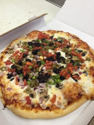 Veggie pizza