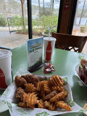 Chicken tender basket