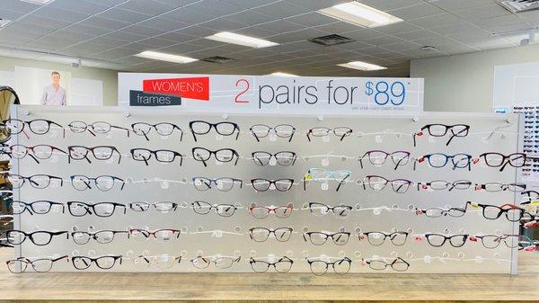 Nice selection of affordable glasses!  Nice to have a spare.