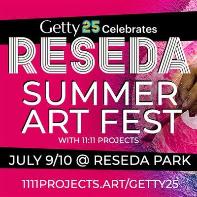 Find us at the Reseda Summer Art Fest!