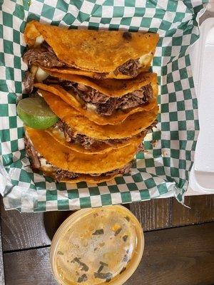 Birria tacos