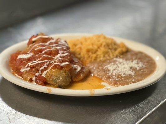 Chile Rellenos on weekend special