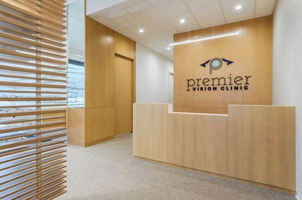 Premier Vision Clinic - Reception Area