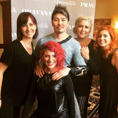 Pravana training with Guy Tang