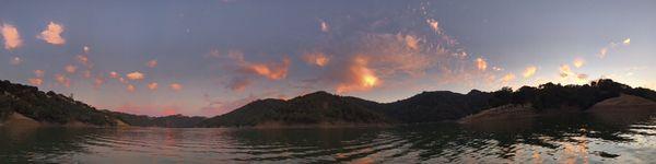 Lake Sonoma @ dusk