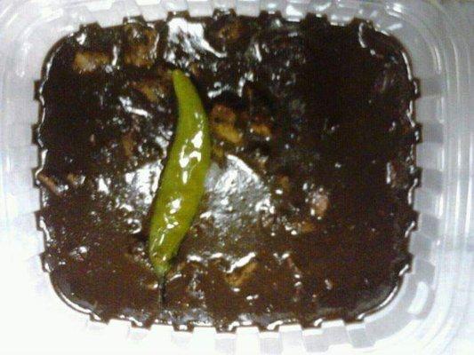 Dinuguan. $5.00/each. Serves 1-2. All meals ($5-$7) come with complimentary steamed premium Jasmine rice.