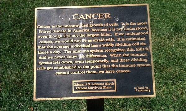 RA Bloch Cancer Survivors Park