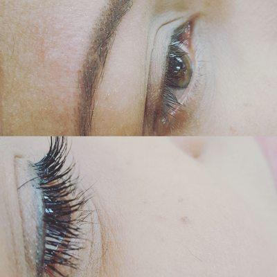 Mink lashes###threading