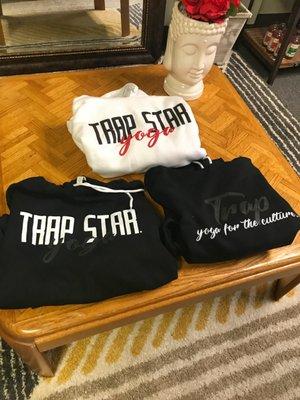 Trap Yoga Star hoodies