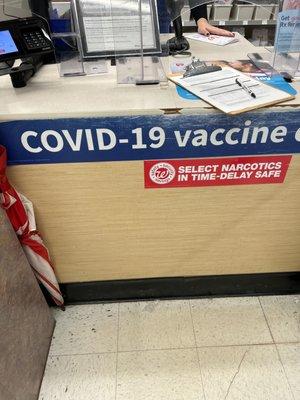 Covid vaccine available for Pfizer