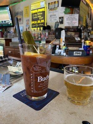 Best Bloody Mary in Door County (with homemade mix!)