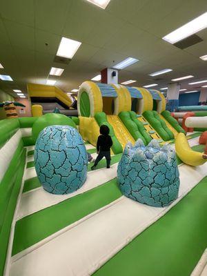 1 of 3 bounce play areas