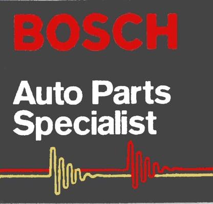 Proudly Installing Bosch Auto Parts