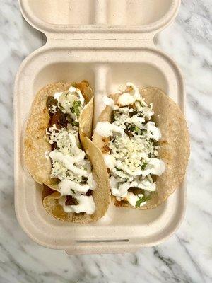 Mushroom & Kale Taco