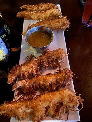 Coconut Shrimp Tempura