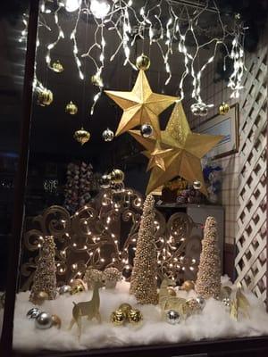 The 2014 Christmas window display