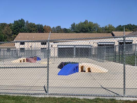 Outdoor play area