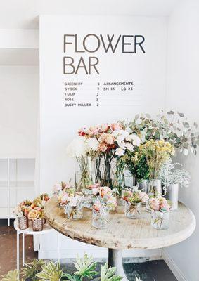 | FLOWER BAR AREA |