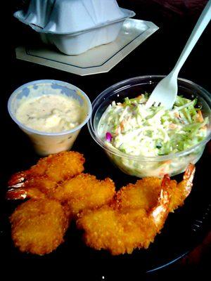 Fried Shrimp w/Coleslaw