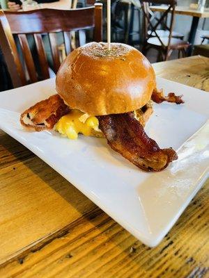 Breakfast Sandwich with bacon