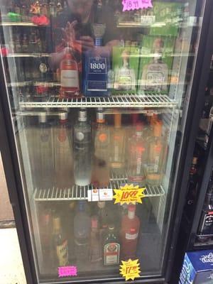 Get your Ciroc or jaeger or whatever cold from the fridge!